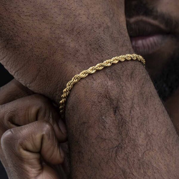 Rope Chain Bracelet Design 4mm